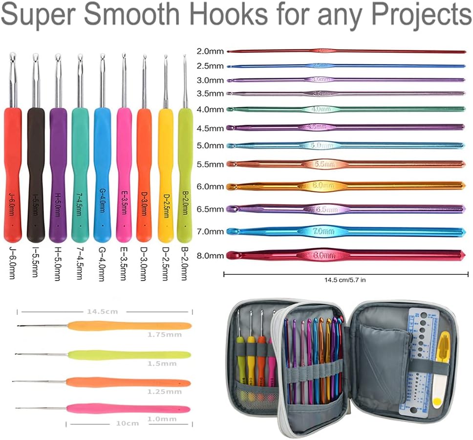 Hook & Stitch Craft Kit – 72pcs