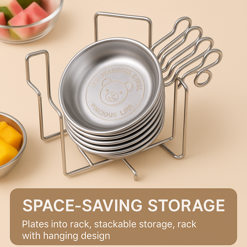 Mini Stainless Steel Snack Bowl