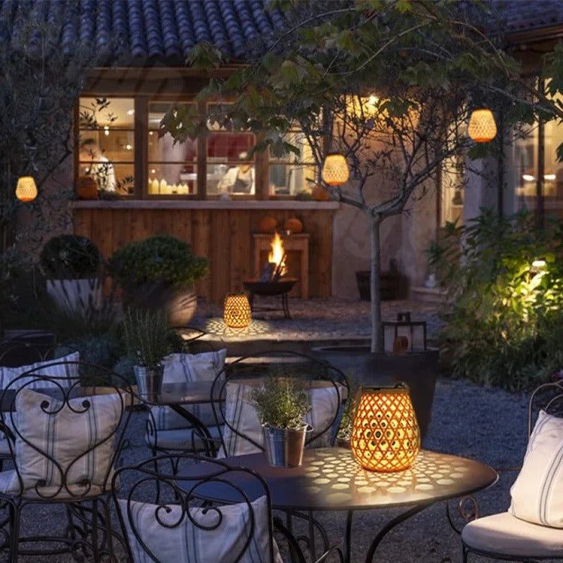 Outdoor Solar Lantern  - Waterproof Hanging Solar LED Lanterns Decor