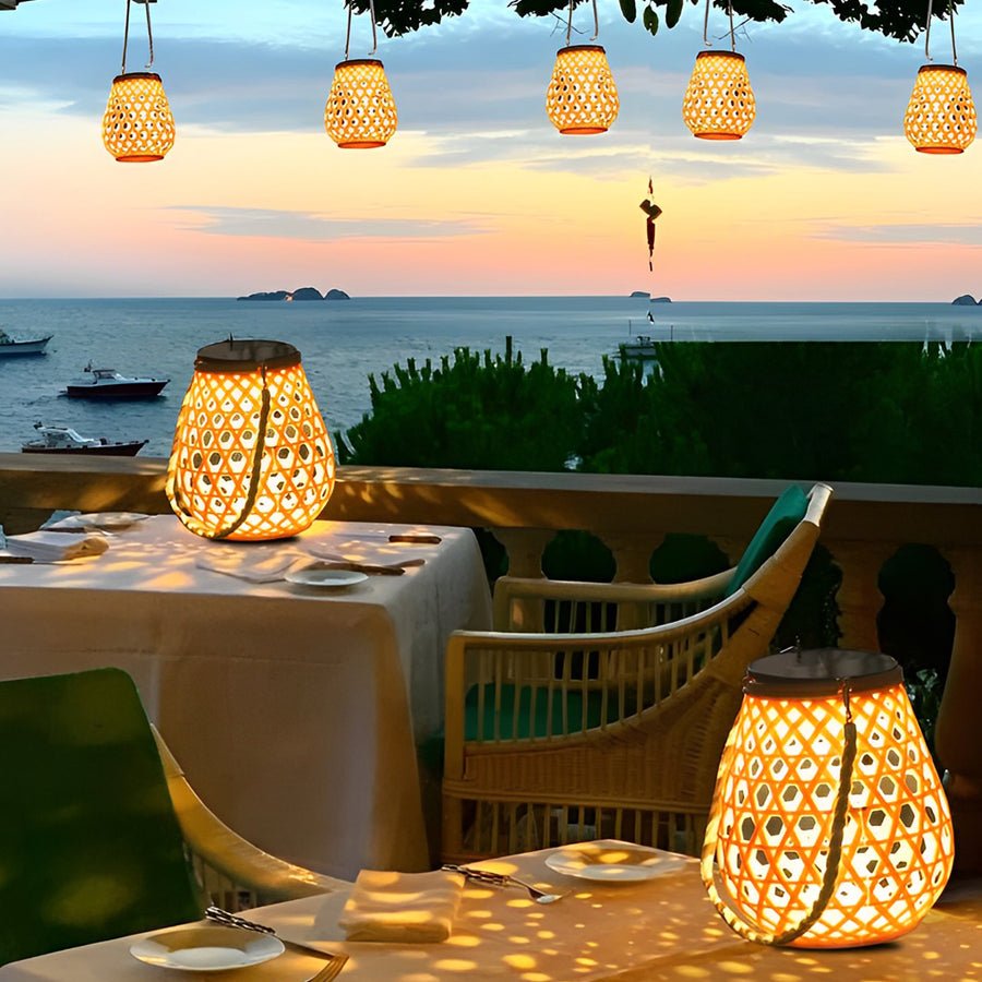 Outdoor Solar Lantern  - Waterproof Hanging Solar LED Lanterns Decor