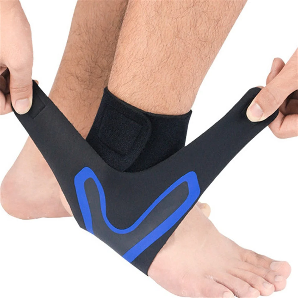 1 Pair Plantar Ankle X Wrap Brace Support Compression Sleeve