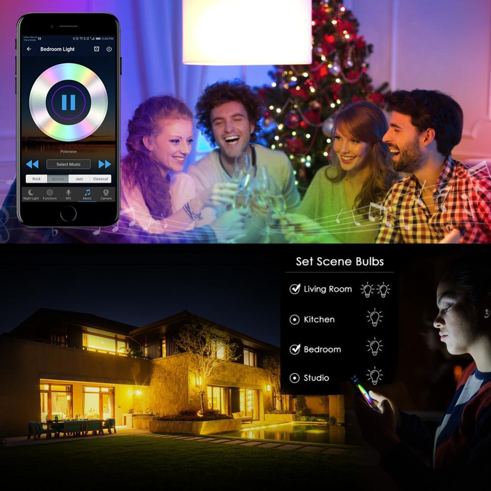 Smart WiFi LED Light Bulb - Home Automation