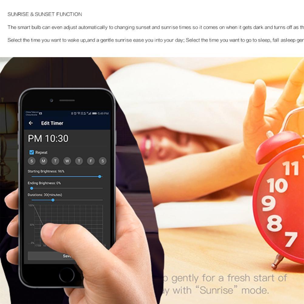 Smart WiFi LED Light Bulb - Home Automation
