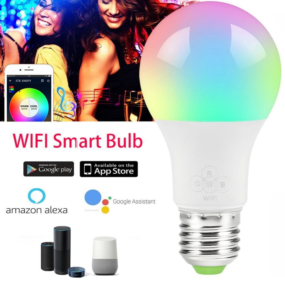 Smart WiFi LED Light Bulb - Home Automation