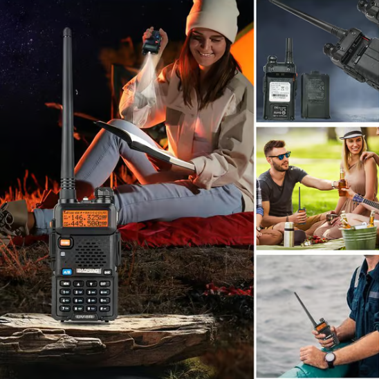 UV-5R Long-Range Dual Band Ham Radio – Reliable Two-Way Communication!