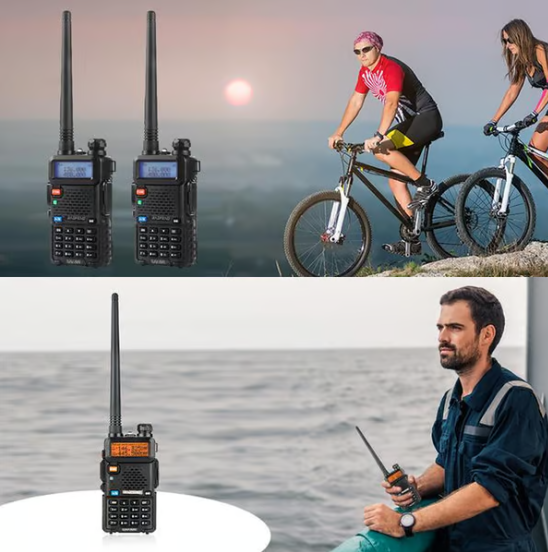 UV-5R Long-Range Dual Band Ham Radio – Reliable Two-Way Communication!