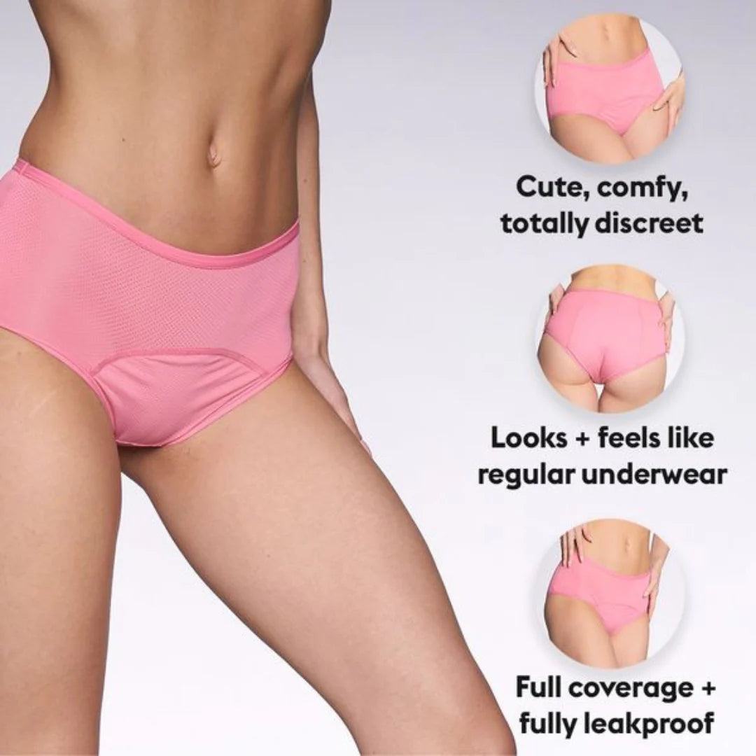 SerenityDry Comfy & Discreet Leakproof Underwear（4pcs）