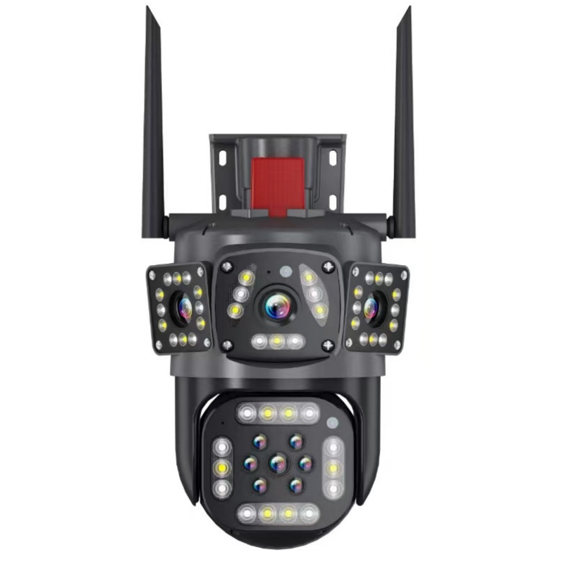 Outdoor Waterproof Wireless WiFi HD Triple Security Camera