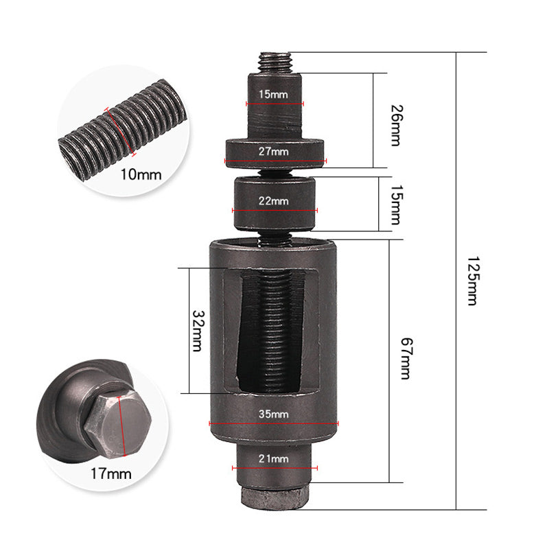 Professional Motorcycle Spindle Tool & Buffer Sleeve Hoist Kit 