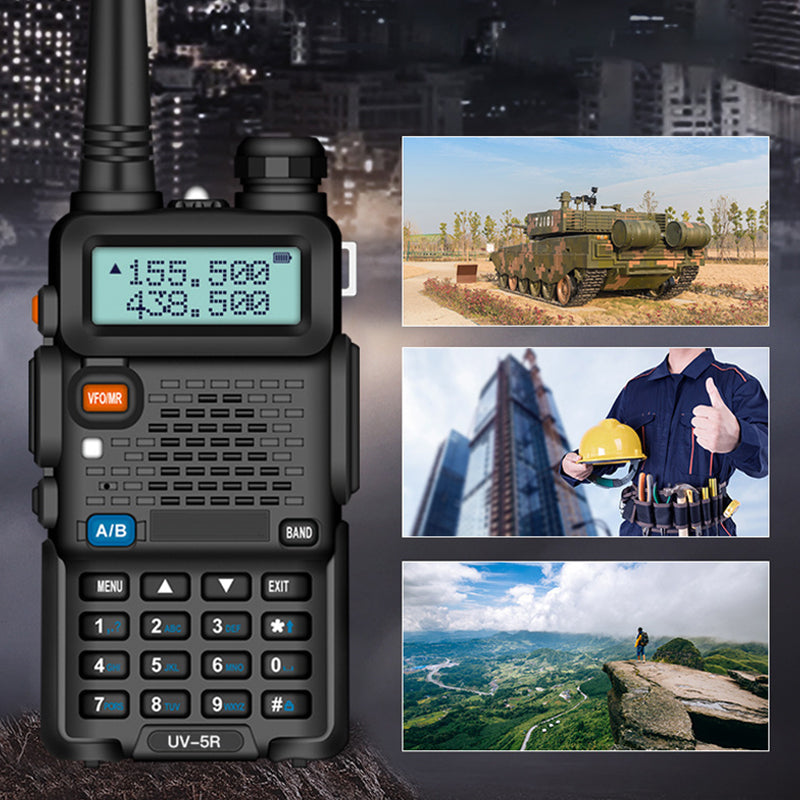 UV-5R Long-Range Dual Band Ham Radio – Reliable Two-Way Communication!