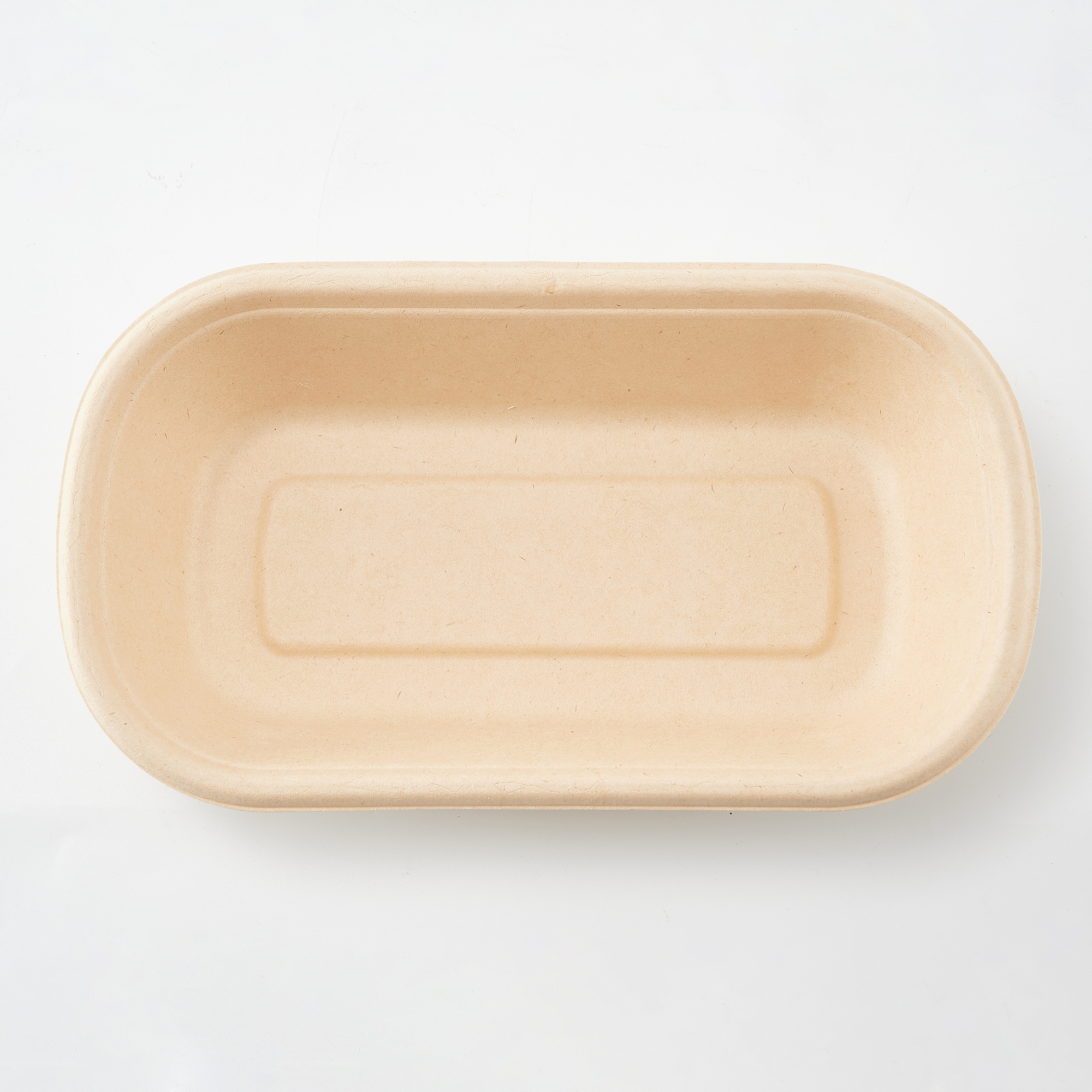 Two-format Bamboo Pulp Disposable Lunch Box