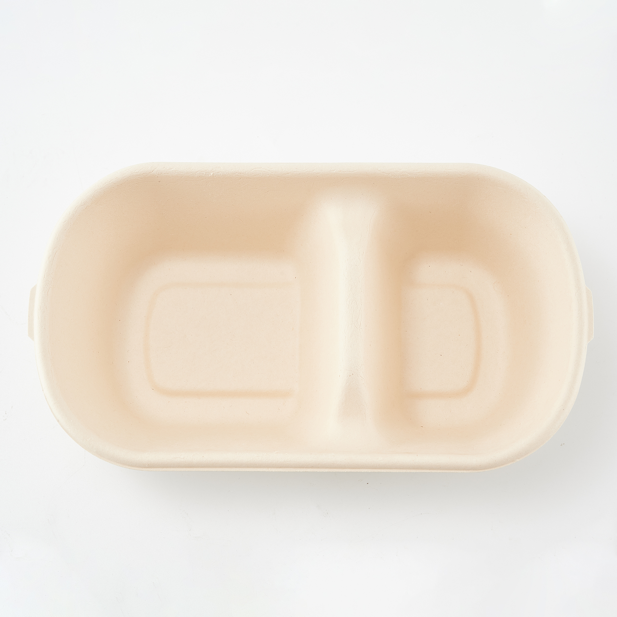 Bamboo fiber disposable dinner plate