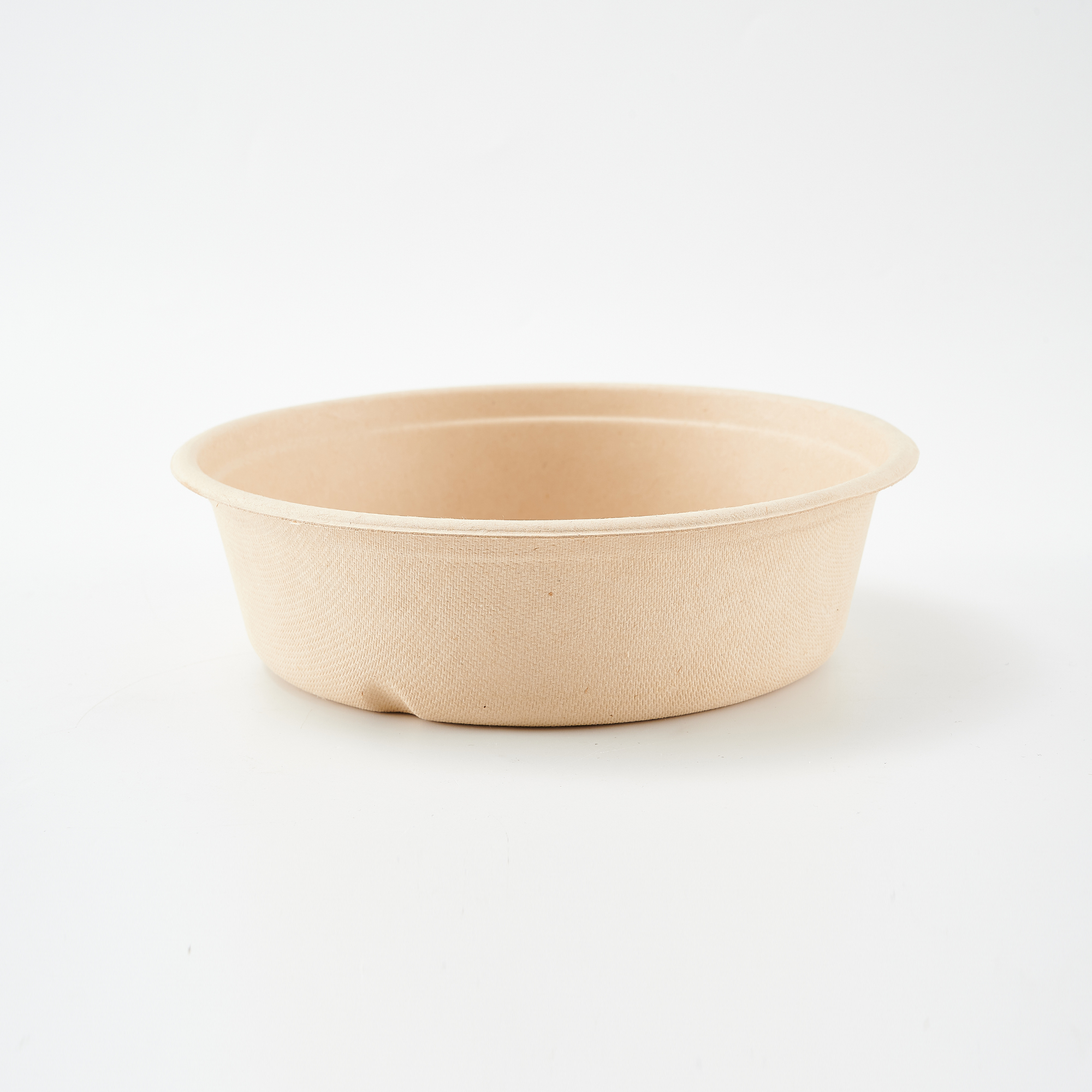 Single Grid Bamboo Pulp Disposable Lunch Box