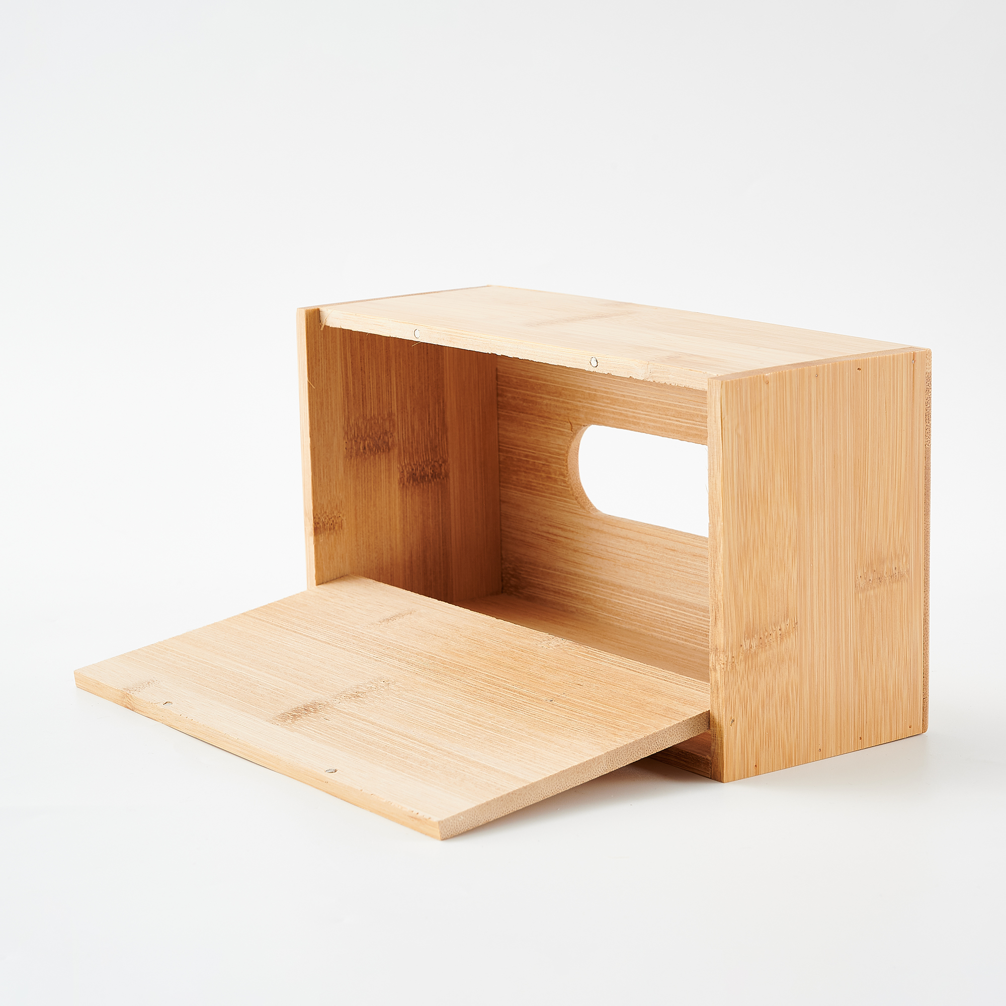 Bamboo tissue box