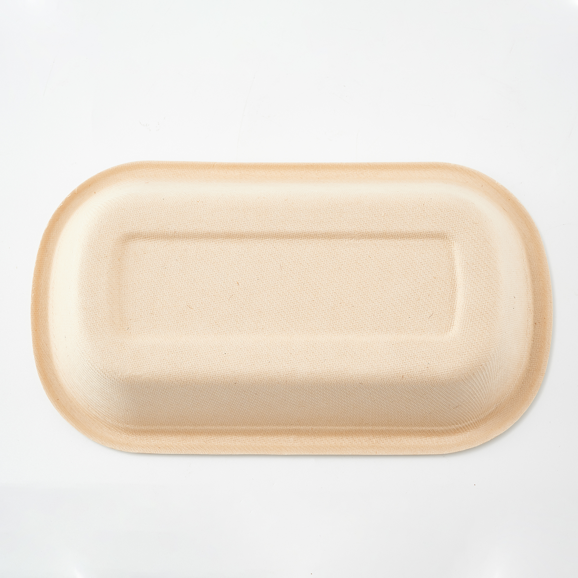 Two-format Bamboo Pulp Disposable Lunch Box