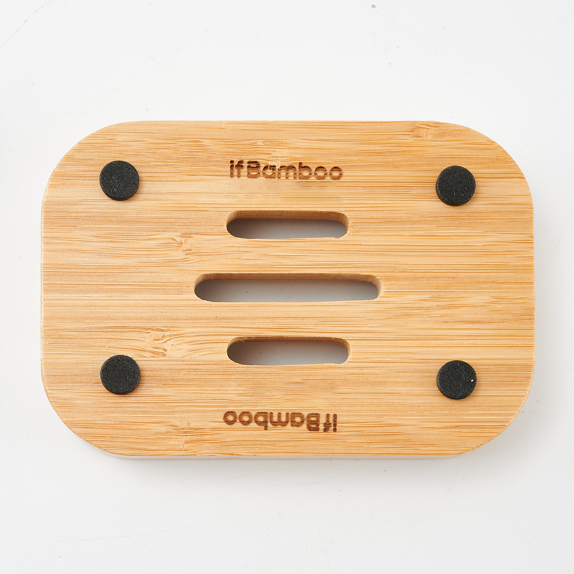 Bamboo Square Soap Dish