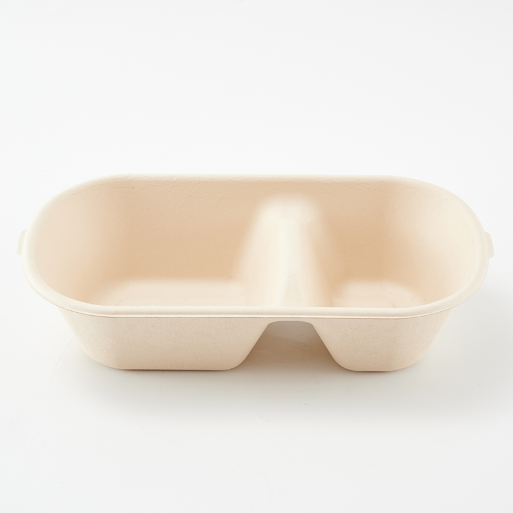 Bamboo fiber disposable dinner plate