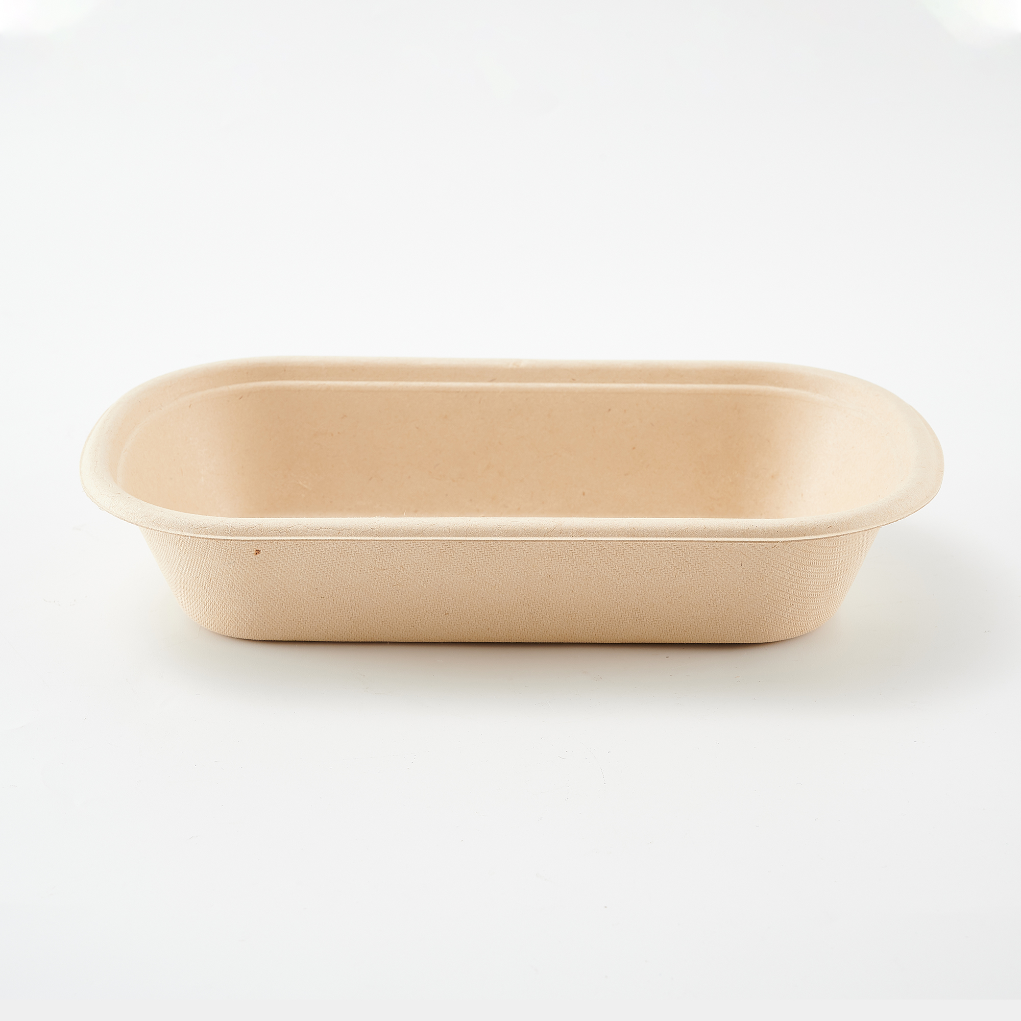 Two-format Bamboo Pulp Disposable Lunch Box