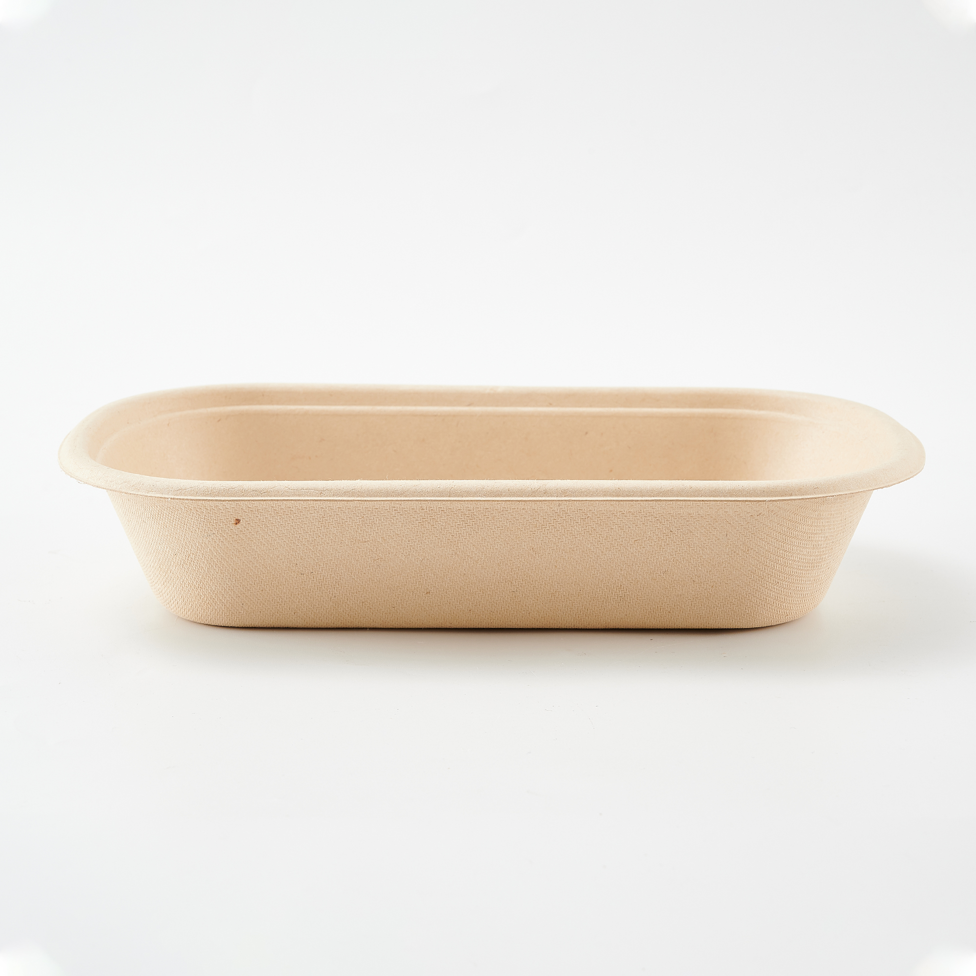 Two-format Bamboo Pulp Disposable Lunch Box
