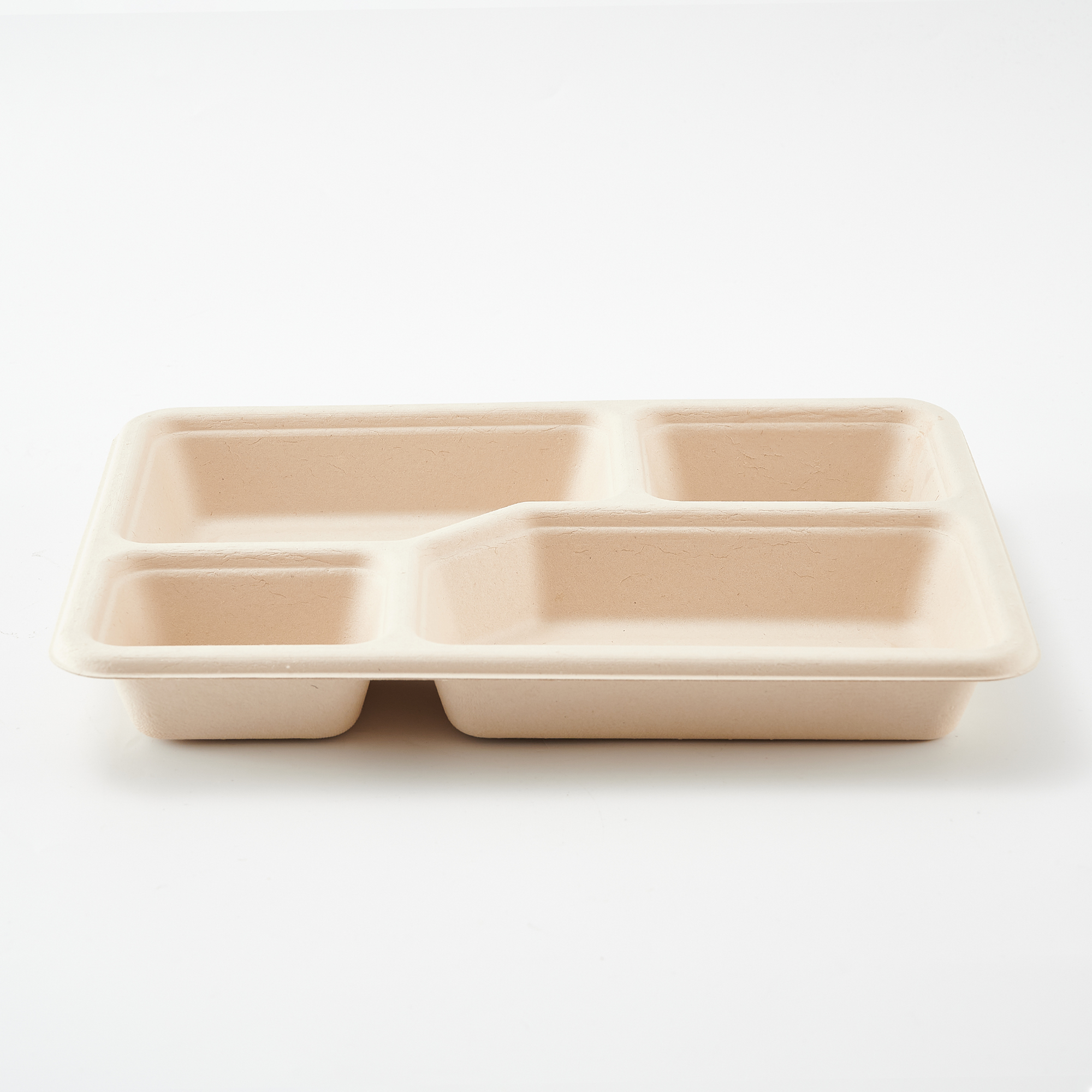 Two-format Bamboo Pulp Disposable Lunch Box