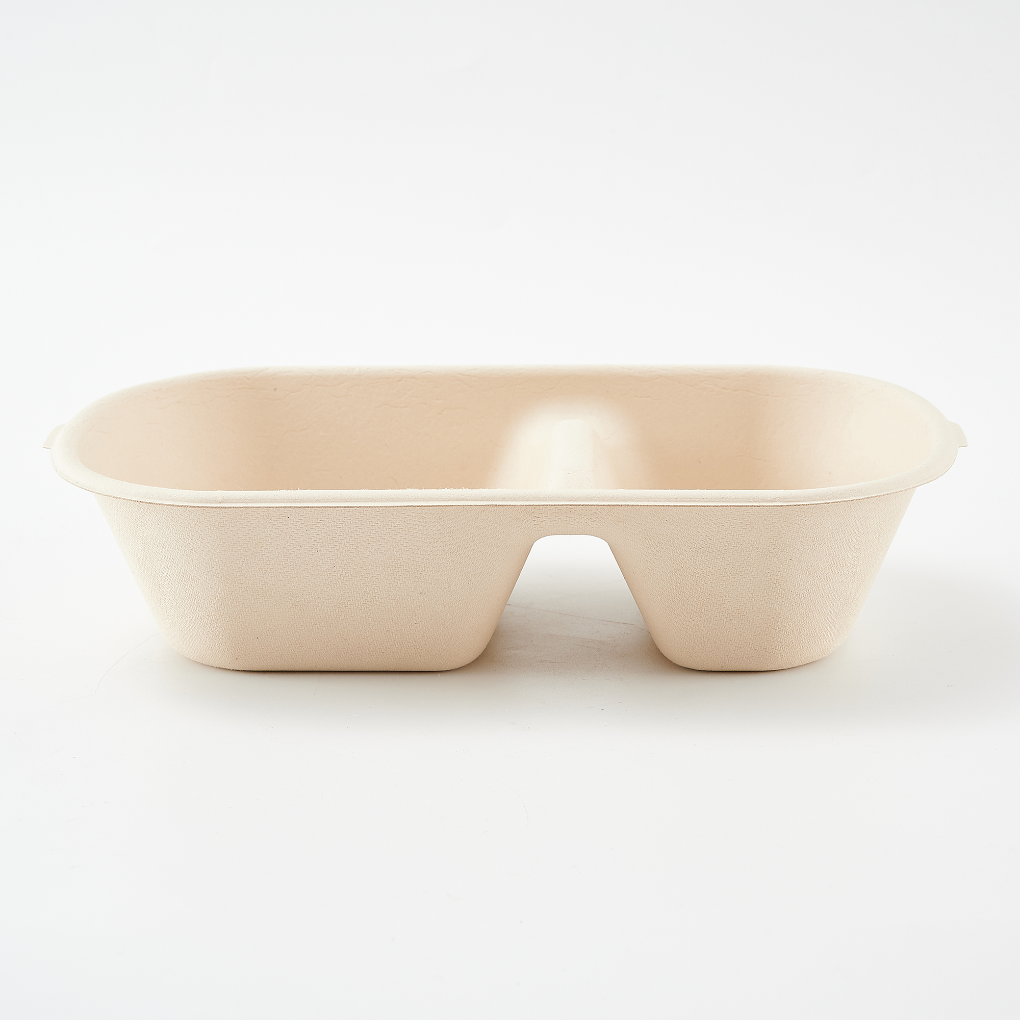 Bamboo fiber disposable dinner plate