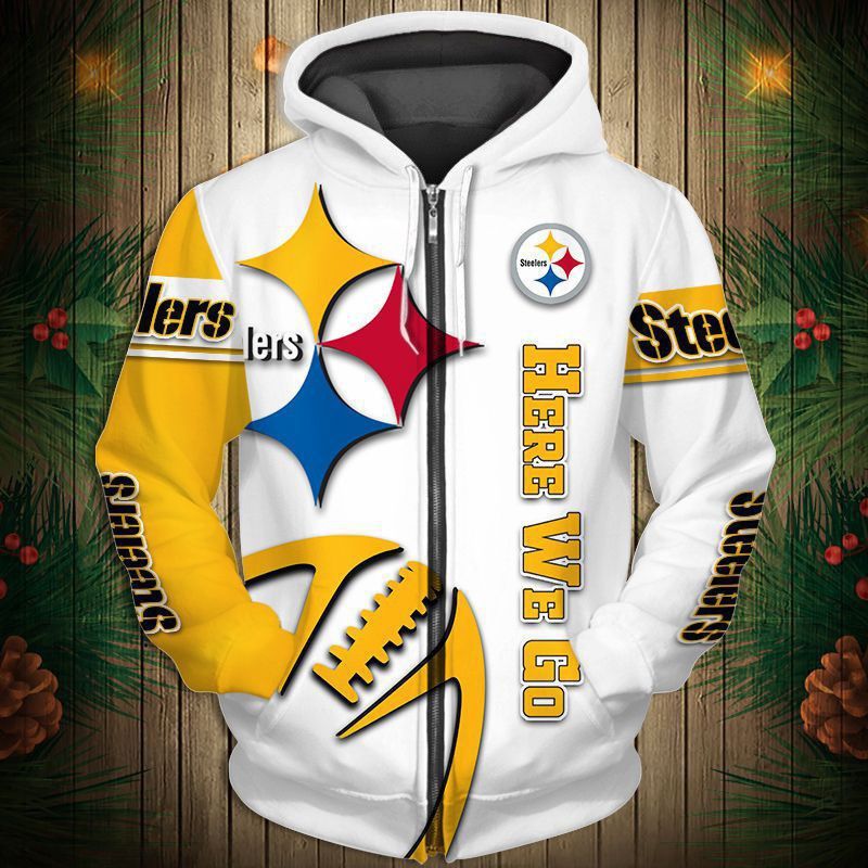 Pittsburgh SteelersLimited Edition Zip-Up Hoodie