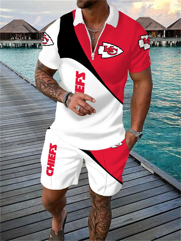 Kansas City ChiefsLimited Edition Polo Shirt And Shorts TwoPiece SuitsFanz