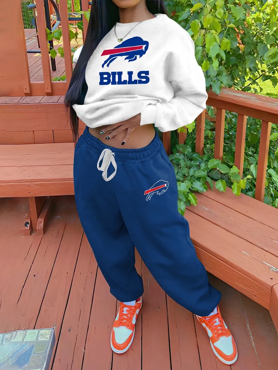 Buffalo Bills Sportswear Crewneck Sweatshirt Suit