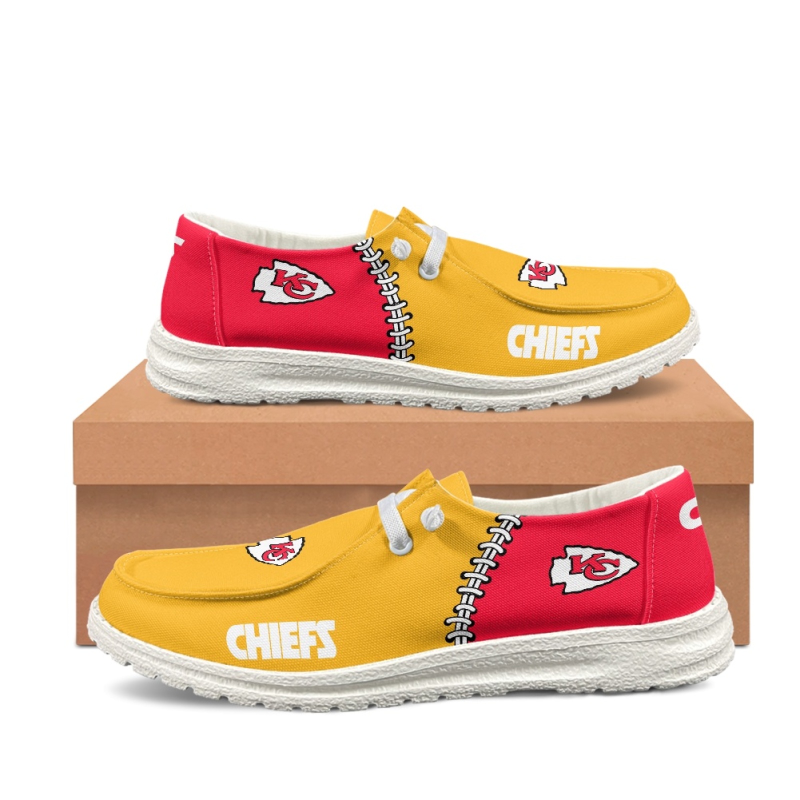 Kansas City Chiefs Tribute Edition Hey Dude Shoes