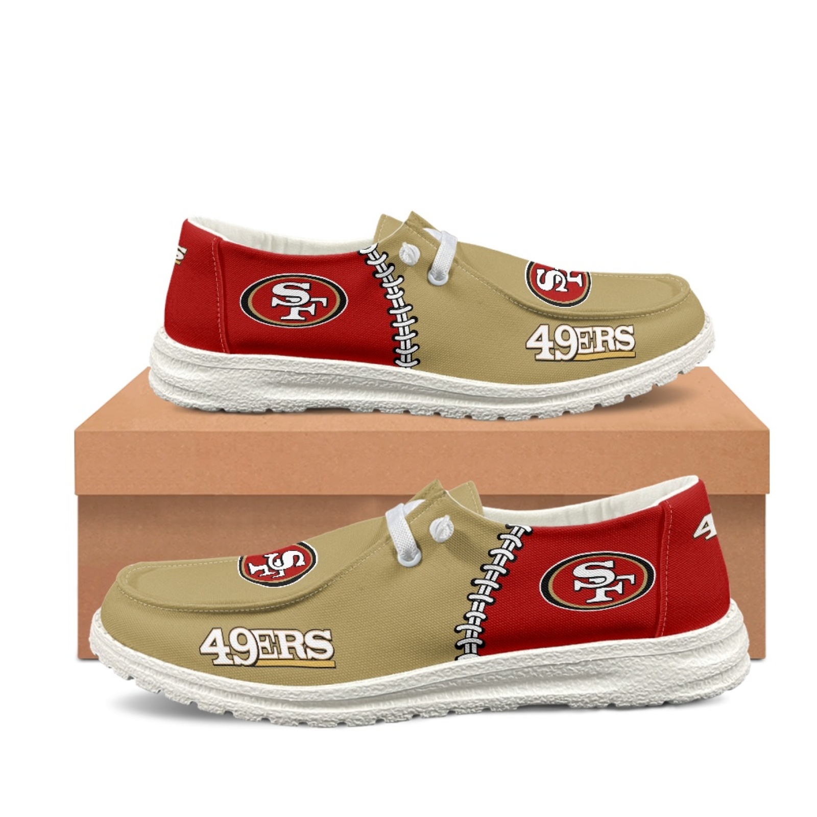 San Francisco 49ers Tribute Edition Hey Dude Shoes