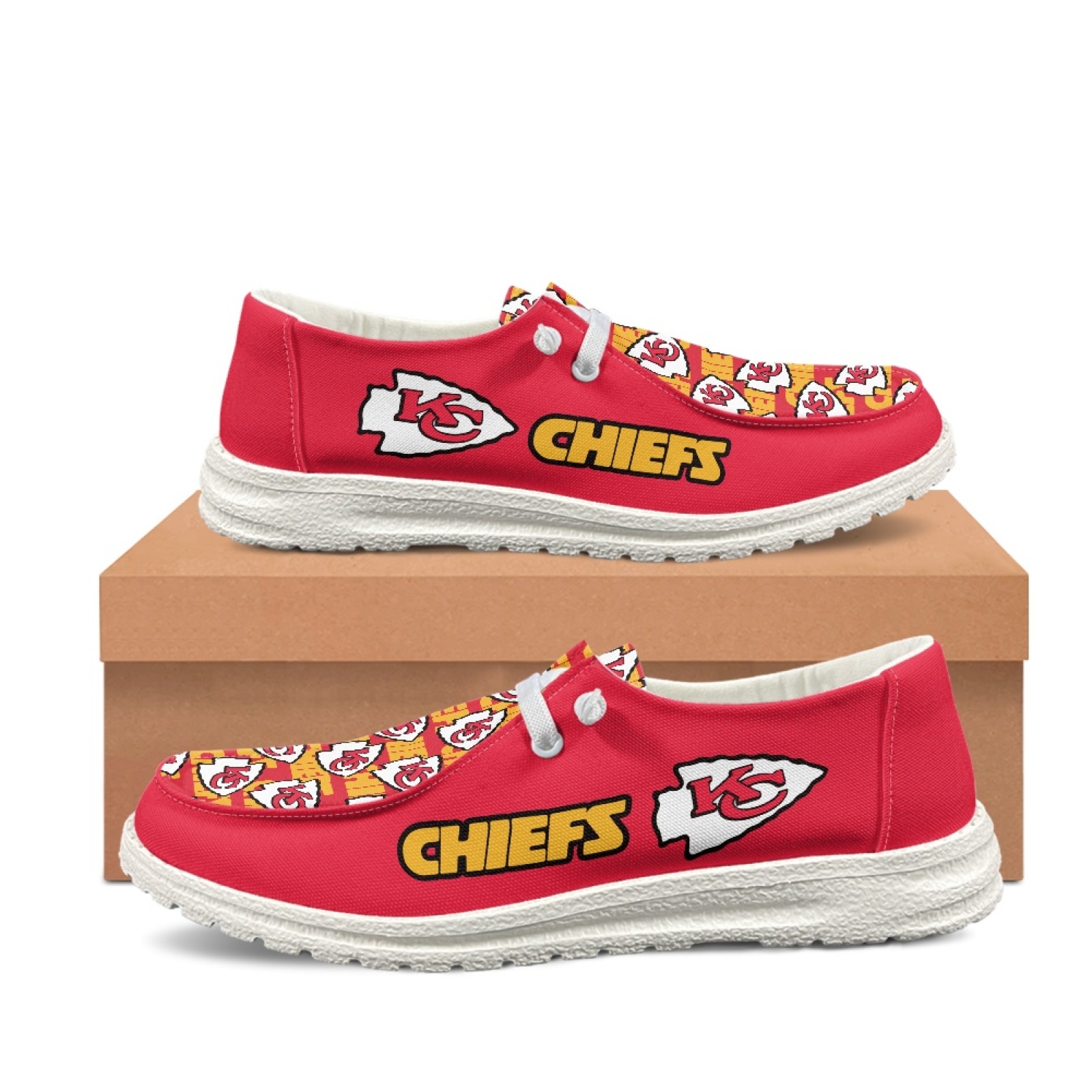 Kansas City Chiefs Tribute Edition Hey Dude Shoes