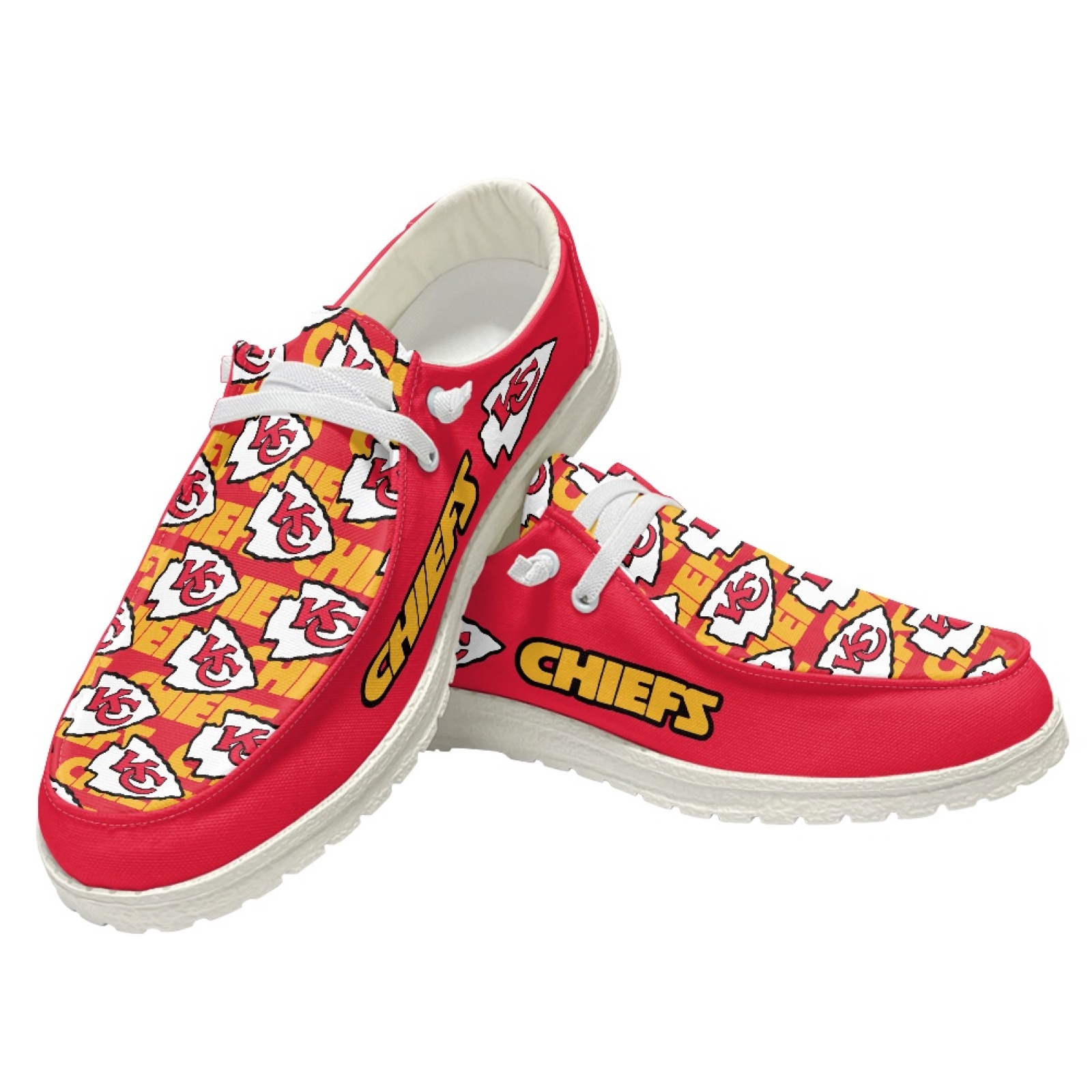 Kansas City Chiefs Tribute Edition Hey Dude Shoes