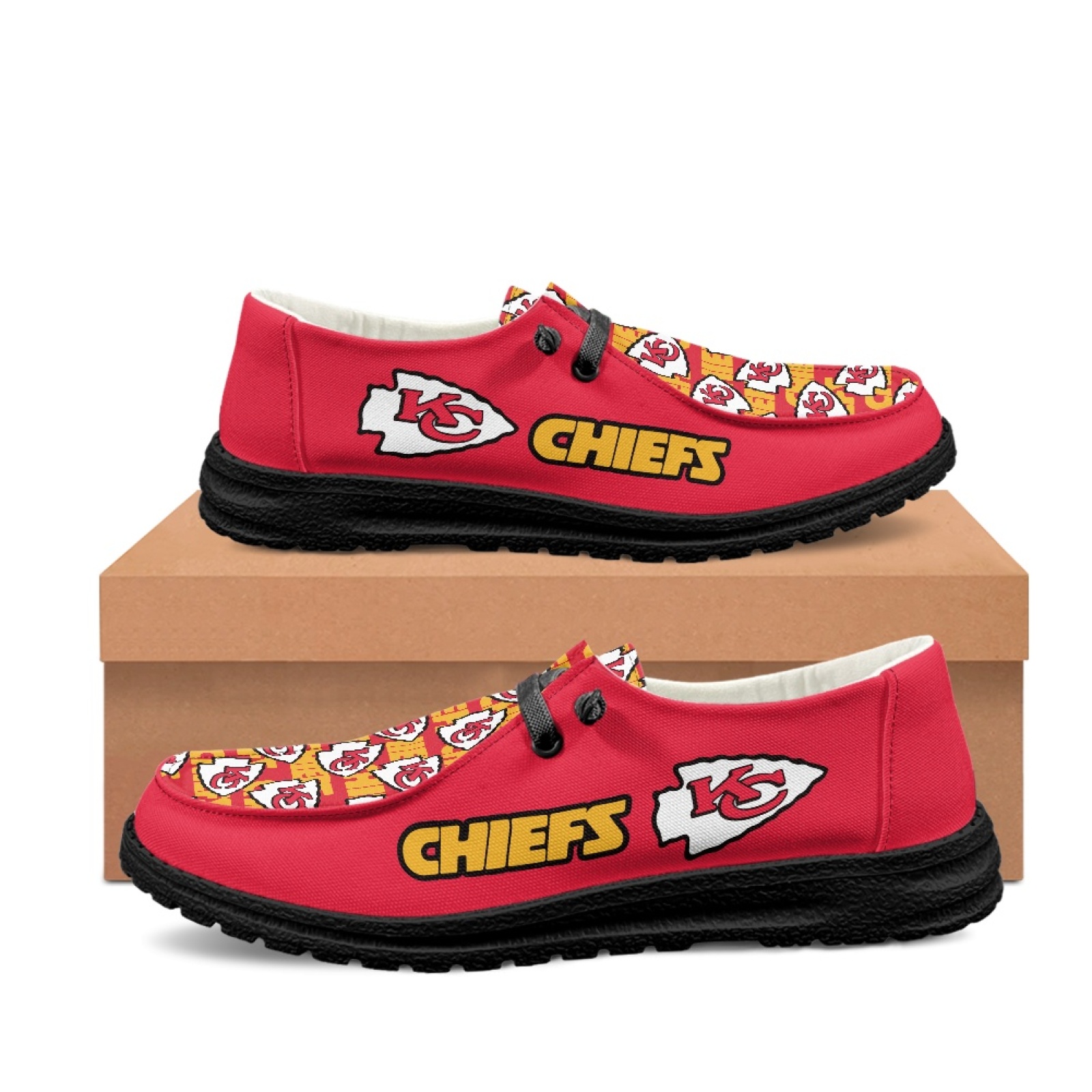 Kansas City Chiefs Tribute Edition Hey Dude Shoes