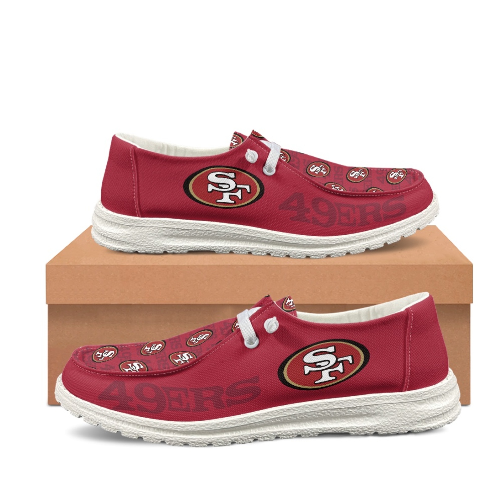 San Francisco 49ers Tribute Edition Hey Dude Shoes