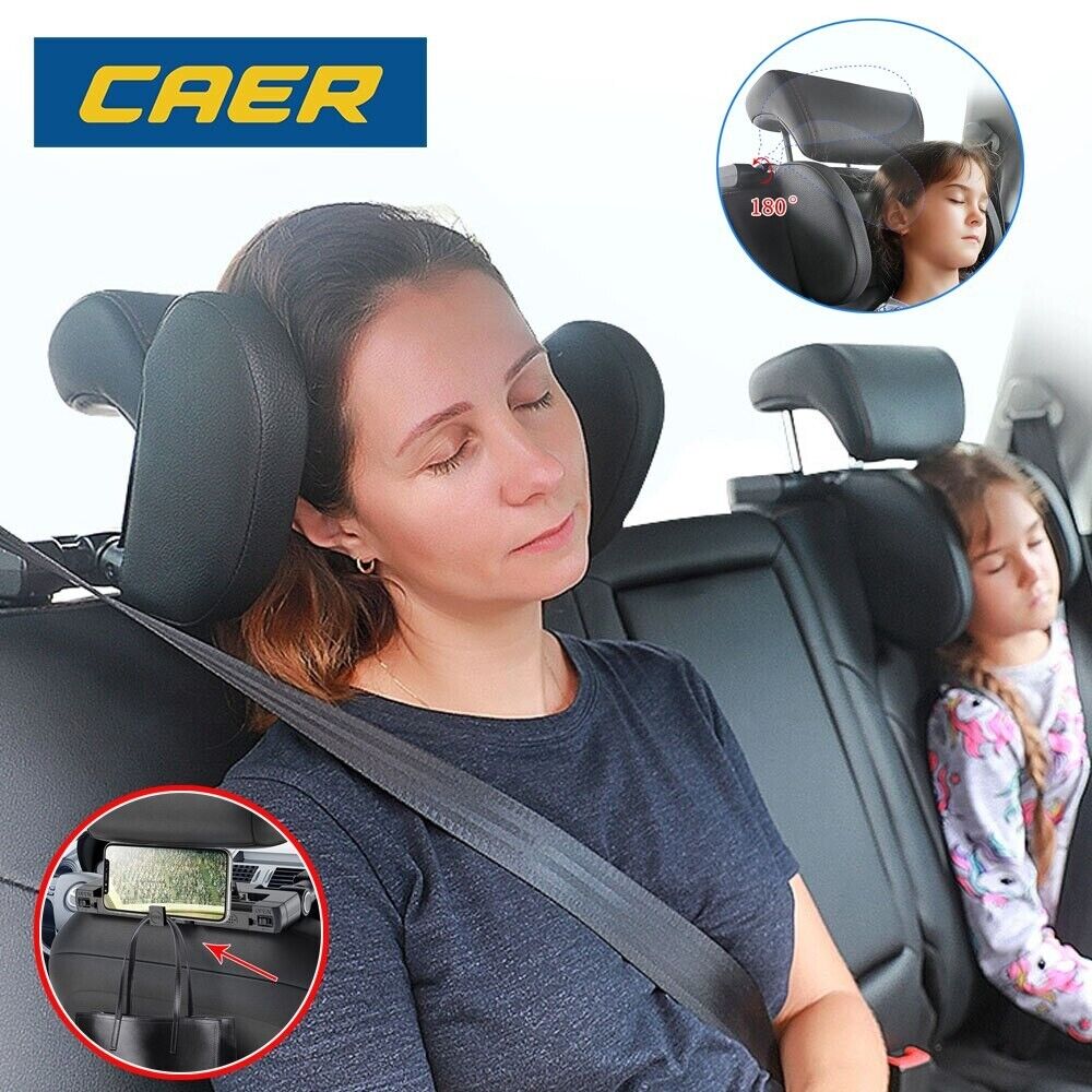 Car neck pillow side headrest