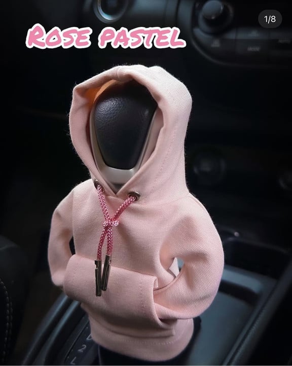 🎄Buy 2 Get 1 Free 🎁( Add 3 pcs to cart )-Hoodie Car Gear Shift Cover(💥Buy 2 Get FREE SHIPPING💥)