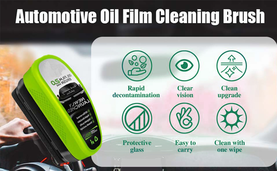 Automotive Oil Film Cleaning Brush