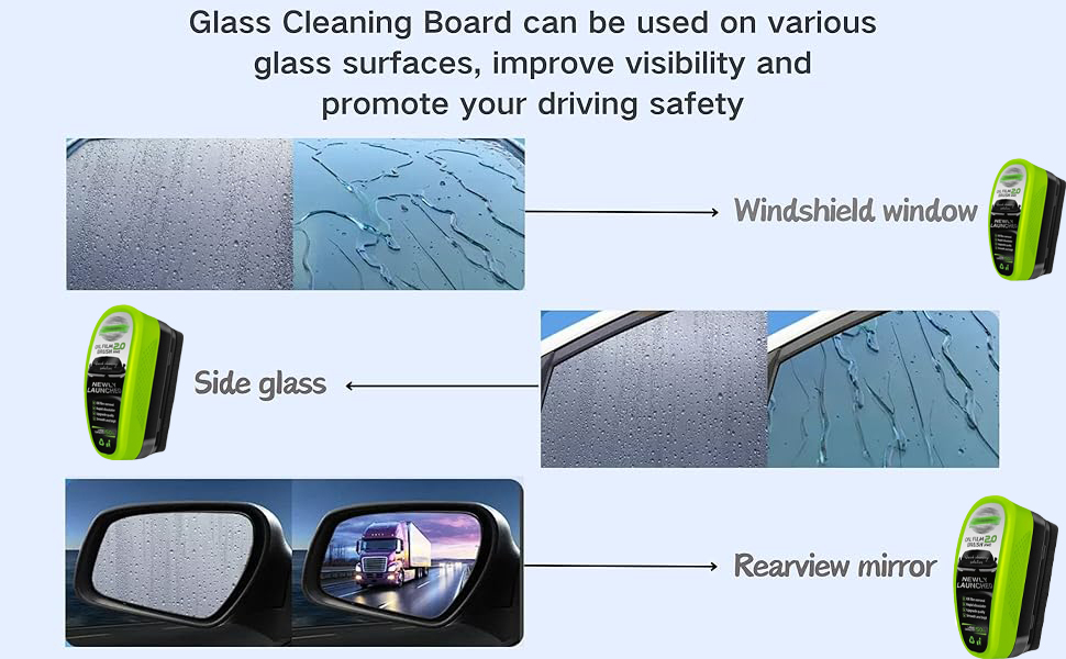 Automotive Oil Film Cleaning Brush