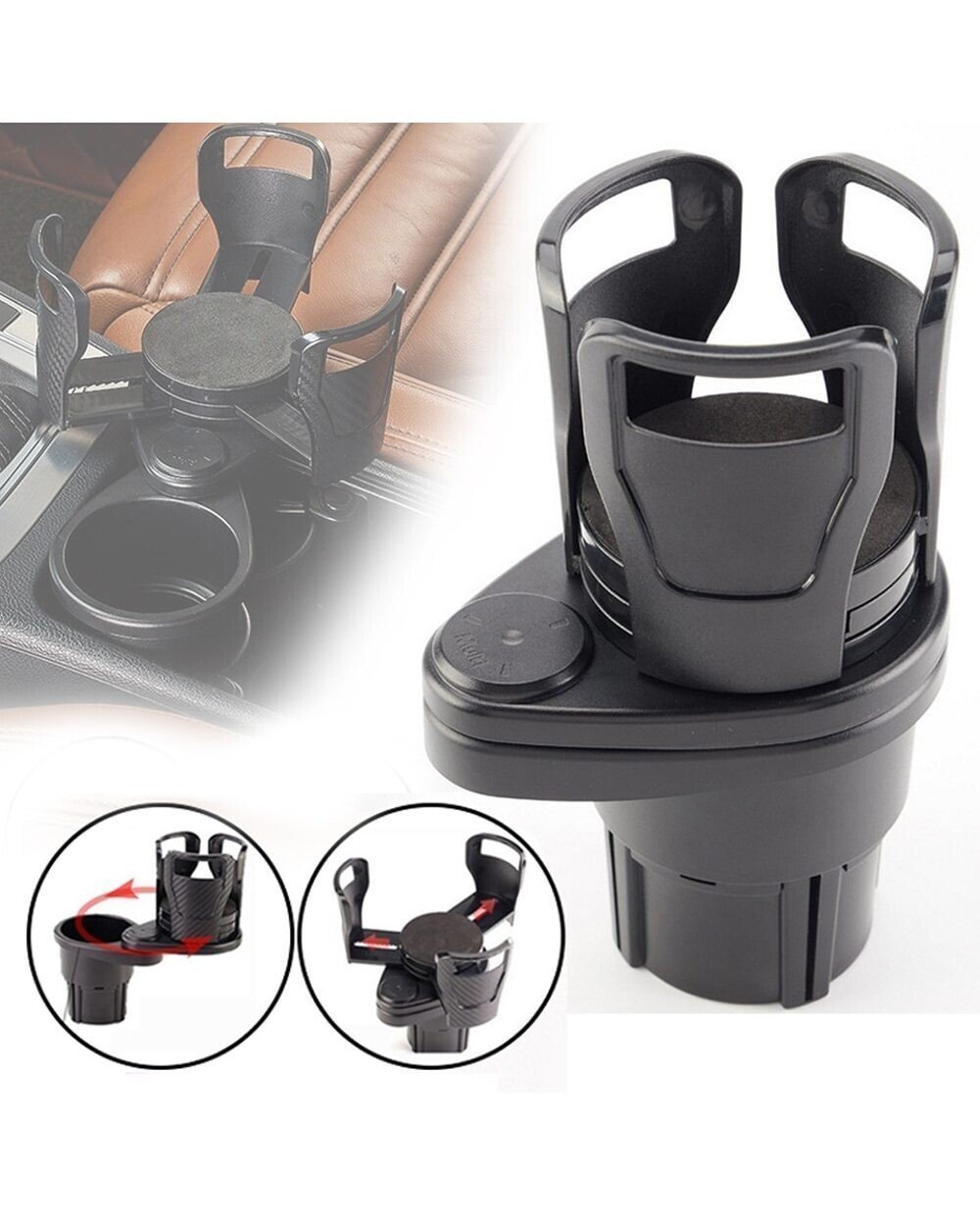 (🔥HOT SALE NOW-48% OFF)All Purpose Car Cup Holder And Organizer