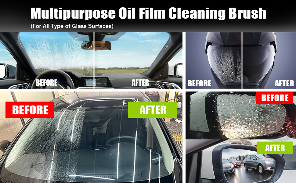 Multipurpose Oil Film Cleaning Brush