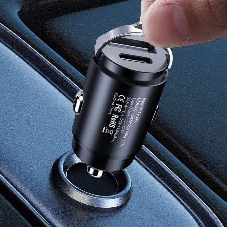 🔥HOT SALE 49% OFF-Multi Compatible 100W Fast Charging Car Charger