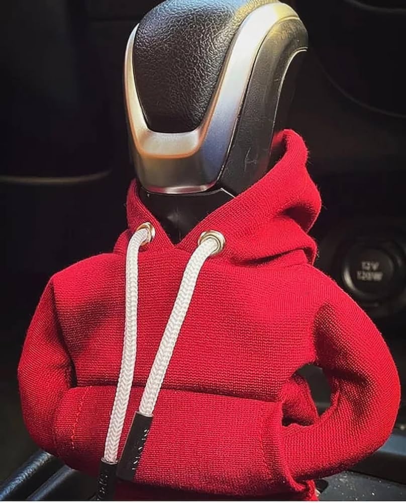 🎄Buy 2 Get 1 Free 🎁( Add 3 pcs to cart )-Hoodie Car Gear Shift Cover(💥Buy 2 Get FREE SHIPPING💥)