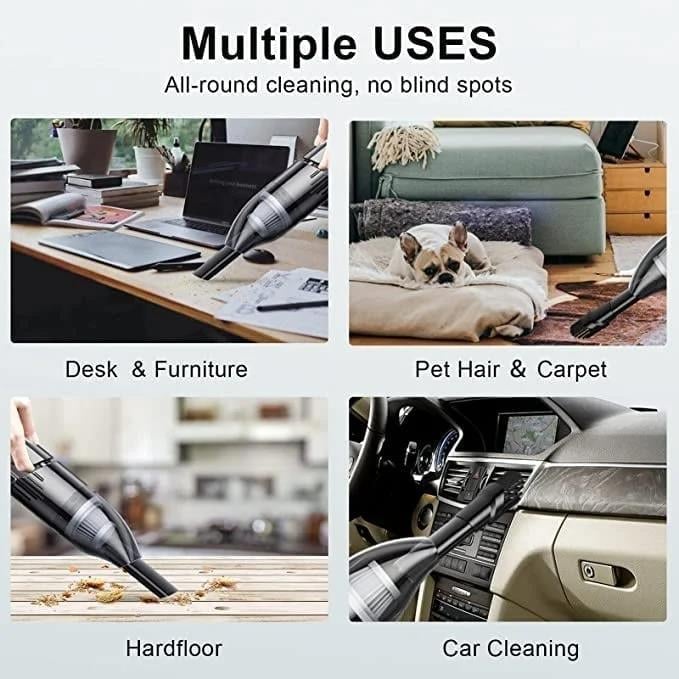 🔥Powerful 4-in-1 Automatic Vacuum Cleaner - BUY 2 FREE SHIPPING