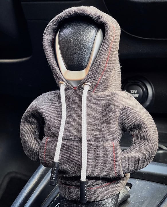 🎄Buy 2 Get 1 Free 🎁( Add 3 pcs to cart )-Hoodie Car Gear Shift Cover(💥Buy 2 Get FREE SHIPPING💥)
