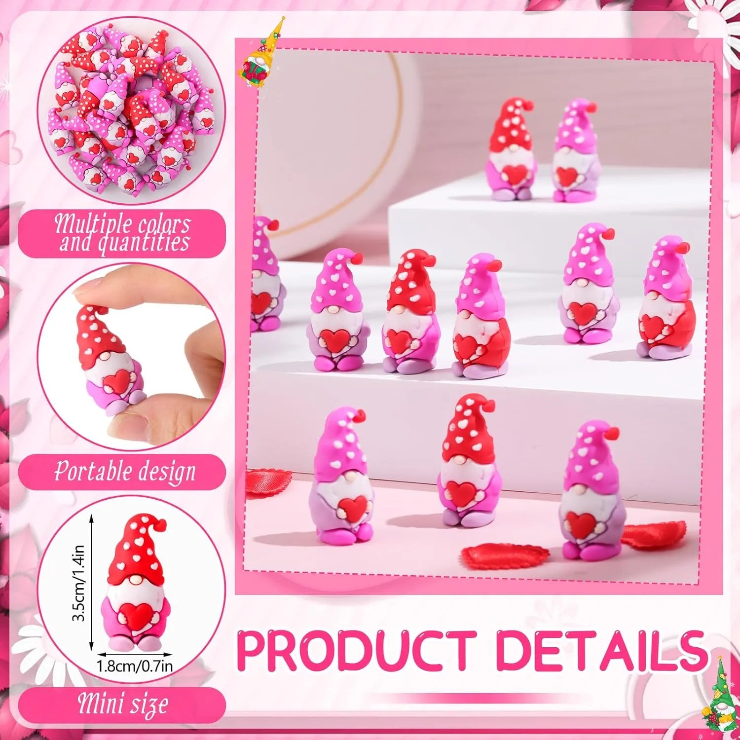 ❤️Valentine's Day Pre-Sale Save 49% 🥰Cute Valentine‘s Day Heart Gnomes