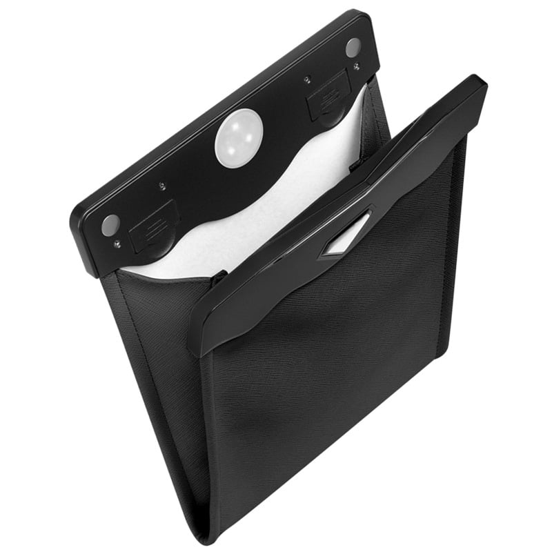 Hot Sale 49% OFF🔥Smart LED Waterproof Car Leather Trash Can