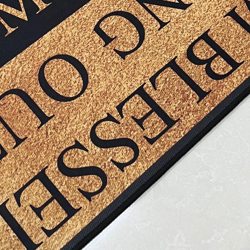 🔥Letter Patter Door Mat - Blessed Coming & Going