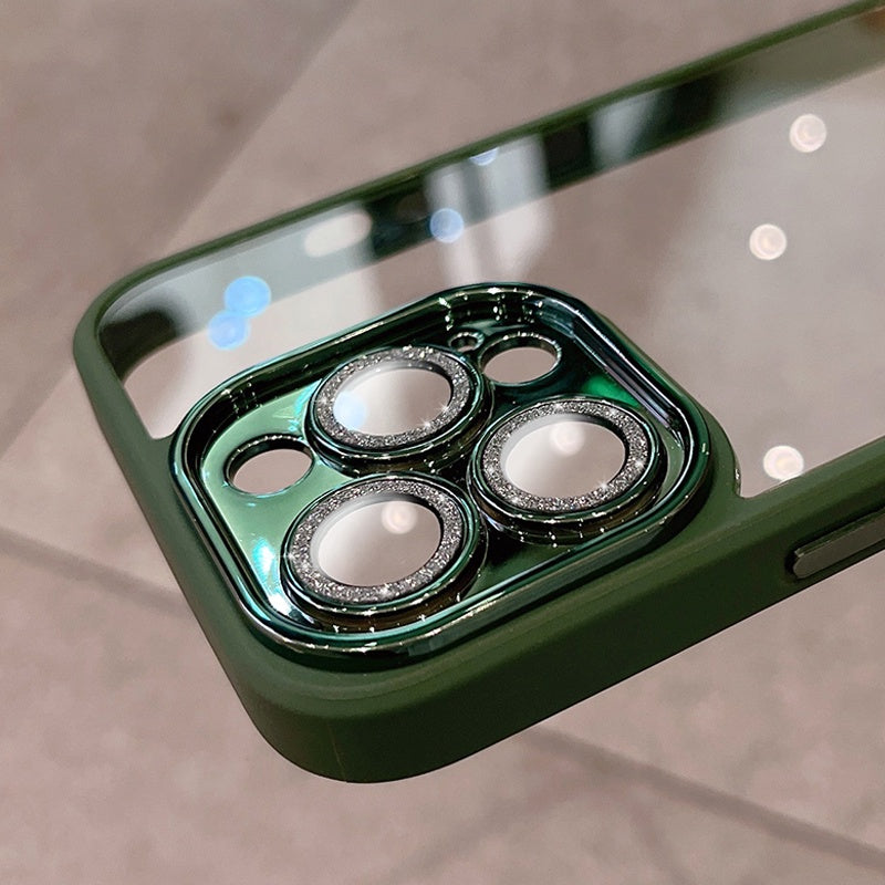 Personalized protective cover all-in-one flash lens film name phone case