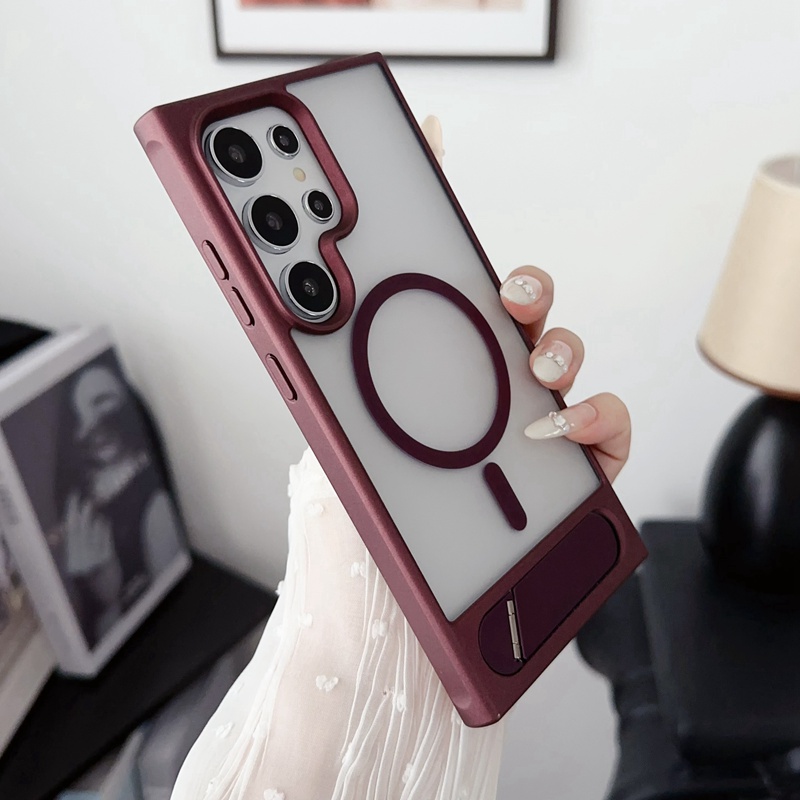 Folding Metal Stand Samsung Series Phone Case