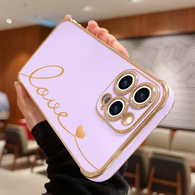 2024iPhone luxury electroplated bumper protective cover shockproof custom phone case